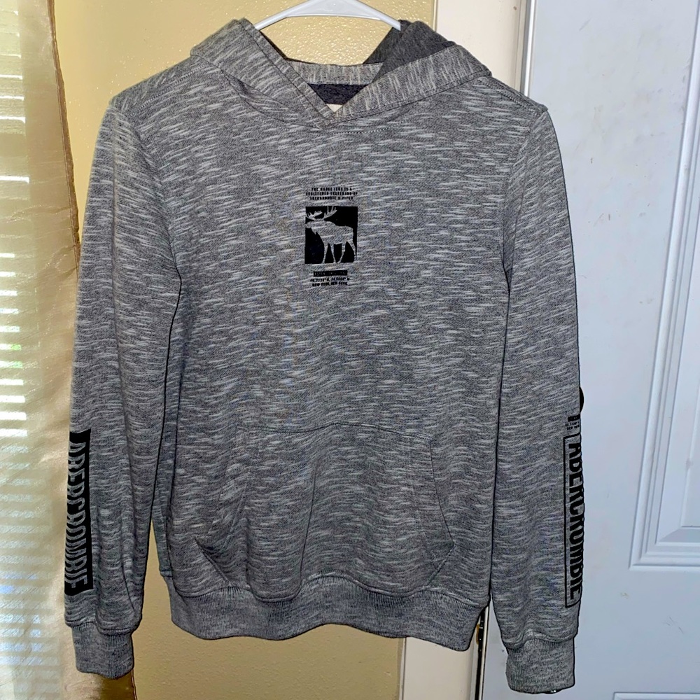 Grey Abercrombie Hoodie